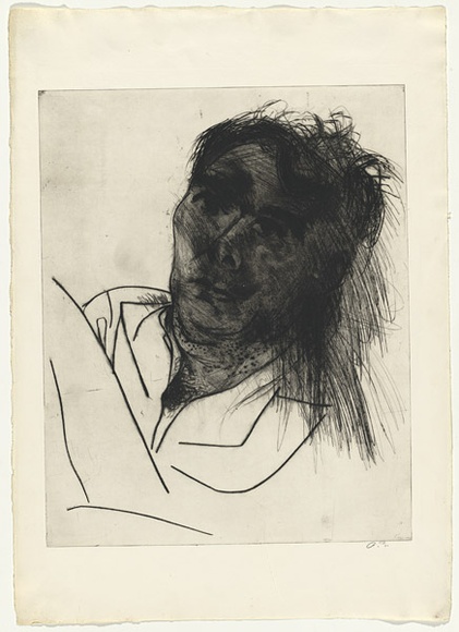 Artist: b'BOYD, Arthur' | Title: b'Portrait of David Armstrong.' | Date: 1968-69 | Technique: b'etching, printed in black ink, from one plate' | Copyright: b'Reproduced with permission of Bundanon Trust' Artist: b'BOYD, Arthur' | Title: b'Portrait of David Armstrong.' | Date: 1968-69 | Technique: b'etching, printed in black ink, from one plate' | Copyright: b'Reproduced with permission of Bundanon Trust'