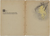 Artist: Rede, Geraldine. | Title: Ti-tree. | Date: 1909 | Technique: woodcut, printed in colour in the Japanese manner, from two blocks; with letter-press