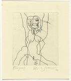 Artist: SELLBACH, Udo | Title: not titled | Date: 1960-80 | Technique: etching