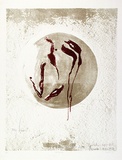 Artist: Ferrie, Cathie. | Title: (My heart is broken by a whole world's woe). | Date: 1972 | Technique: lithograph, printed in colour, from two stones [or plates],