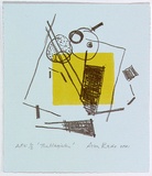 Artist: b'Rado, Ann.' | Title: b'The magician' | Date: 2001, July | Technique: b'lithograph, printed in colour, from two stones [or plates]'
