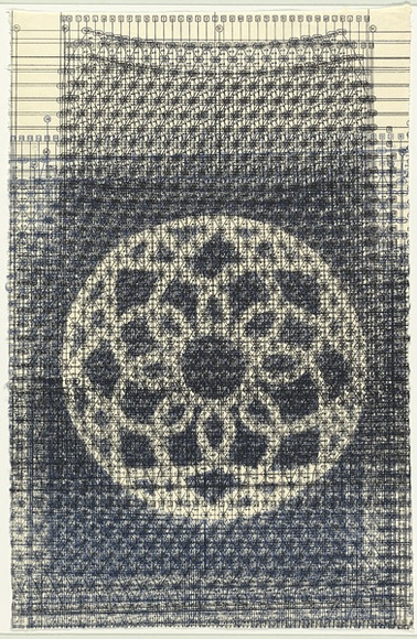 Artist: b'Payne, Patsy.' | Title: b'Imprint IX' | Date: 2005 | Technique: b'screenprint, printed in colour, from three stencils'