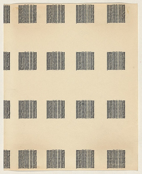 Title: b'Section B (Word situations) - 32 Possibilities: No. 8, 2(D)' | Date: (1970-71) | Technique: b'typewriter' Title: b'Section B (Word situations) - 32 Possibilities: No. 8, 2(D)' | Date: (1970-71) | Technique: b'typewriter'