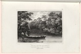 Artist: Sainson, Louis de. | Title: Vue de la Riviere des Francis, au port du Roi Georges. (View of the Riviere des François, near - St George's Sound.) | Date: 1833 | Technique: lithograph, printed in black ink, from one stone