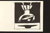 Title: b'Schoolgirl takes a flip.' | Date: 1979 | Technique: b'offset-lithograph'
