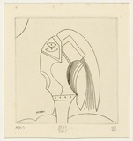 Artist: SELLBACH, Udo | Title: not titled | Date: 1960-80 | Technique: etching