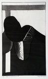 Artist: BALDESSIN, George | Title: Design for city monument. | Date: 1966 | Technique: etching and aquatint, printed in black ink, from one plate