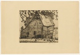 Artist: b'Traill, Jessie.' | Title: b'Old mill, Victoria 1949' | Date: 1951 | Technique: b'etching and aquatint, printed in black ink, from one plate'
