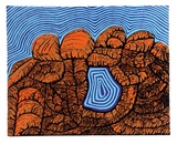 Artist: Pike, Jimmy. | Title: Jarrngajartu Rockhole | Date: 1991 | Technique: screenprint, printed in colour, from multiple stencils