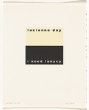Artist: b'Burgess, Peter.' | Title: b'lucienne day: i need lunacy.' | Date: 2001 | Technique: b'computer generated inkjet prints, printed in colour, from digital file'