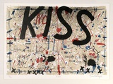 Artist: Hadley, Basil. | Title: Kiss | Date: 1979 | Technique: lithograph, printed in colour, from multiple stones [or plates]