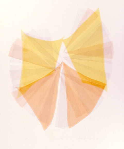 Artist: Buckley, Sue. | Title: Alar. | Date: 1978 | Technique: screenprint, printed in colour, from multiple stencils | Copyright: This work appears on screen courtesy of Sue Buckley and her sister Jean Hanrahan