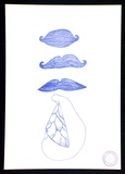 Artist: Barclay, Claire. | Title: not titled. | Date: 1995 | Technique: spirit-duplicator