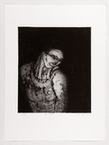 Artist: TARRY, Jon | Title: The worker. | Date: 1988 | Technique: etching, printed in black ink, from one plate