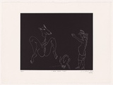 Artist: b'Cullen, Adam.' | Title: b'I have never slept.' | Date: 2001 | Technique: b'relief-etching, printed in black ink, from one plate'