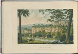 Artist: b'Lycett, Joseph.' | Title: b'View on the Wingecarribee River, New South Wales.' | Date: 1824 | Technique: b'etching and aquatint, printed in black ink, from one copper plate; hand-coloured'