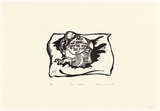 Artist: Carrington, Berenice. | Title: The dream | Date: 1991 | Technique: linocut, printed in black ink, from one block