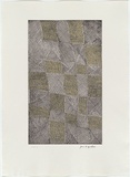 Artist: Apuatimi, Jean Baptiste (Pulukatu) | Title: Parlini jilamara | Date: 1999, May-June | Technique: etching, printed in colour in intaglio and relief, from one plate and one stencil | Copyright: © Jean Baptist Apuatimi, Licensed by VISCOPY, Australia