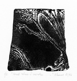 Artist: b'Shearer, Mitzi.' | Title: b'And when I awoke...' | Date: 1981 | Technique: b'relief-etching, printed in black ink, from one plate'