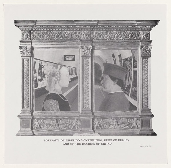 Artist: b'Stannage, Miriam.' | Title: b'Leicester Square' | Date: 1976 | Technique: b'offset-lithograph, printed in black ink' | Copyright: b'\xc2\xa9 Miriam Stannage' Artist: b'Stannage, Miriam.' | Title: b'Leicester Square' | Date: 1976 | Technique: b'offset-lithograph, printed in black ink' | Copyright: b'\xc2\xa9 Miriam Stannage'
