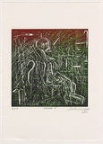 Artist: Cullen, Adam. | Title: Figure II | Date: 2002 | Technique: linocut, printed in colour, from two blocks