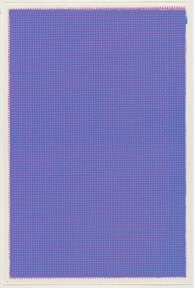 Artist: b'WORSTEAD, Paul' | Title: b'Starstruck' | Date: 1982 | Technique: b'screenprint, printed in colour, from two stencils in purple and blue ink' | Copyright: b'This work appears on screen courtesy of the artist' Artist: b'WORSTEAD, Paul' | Title: b'Starstruck' | Date: 1982 | Technique: b'screenprint, printed in colour, from two stencils in purple and blue ink' | Copyright: b'This work appears on screen courtesy of the artist'
