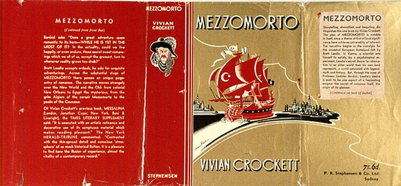 Artist: b'FEINT, Adrian' | Title: b'Book cover: Mezzomorto.' | Date: 1927-1935 | Copyright: b'Courtesy the Estate of Adrian Feint' Artist: b'FEINT, Adrian' | Title: b'Book cover: Mezzomorto.' | Date: 1927-1935 | Copyright: b'Courtesy the Estate of Adrian Feint'