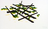 Artist: b'COLEING, Tony' | Title: b'Idea for To do with Blue sculpture (variation).' | Date: 1974 | Technique: b'screenprint'