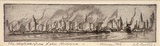 Artist: Curtis, Robert Emerson. | Title: The skyline from Lake Michigan, Chicago. | Date: 1926 | Technique: etching, printed in black ink, from one plate