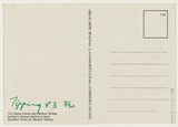 Artist: TIPPING, Richard | Title: Postcard: Southern Crossing (Bridge). | Date: 1982