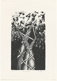 Artist: Casbolt, Leonie. | Title: I'm still struggling | Date: 1985 | Technique: lithograph, printed in black ink, from one stone