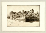 Artist: PLATT, Austin | Title: St Aloysius College, Sydney | Date: 1934 | Technique: etching, printed in black ink, from one plate