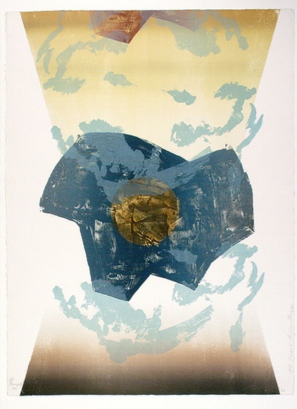 Artist: b'King, Grahame.' | Title: b'Baroque II' | Date: 1982 | Technique: b'lithograph, printed in colour, from five stones [or plates]'