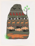 Artist: Newberry, Angela. | Title: Top End. | Date: c.1996 | Technique: screenprint, printed in colour, from six stencils