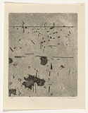 Artist: b'WILLIAMS, Fred' | Title: b'Ponds, Lysterfield' | Date: 1965-66 | Technique: b'etching, aquatint, sugar aquatint and flat biting, printed in black ink, from one plate' | Copyright: b'\xc2\xa9 Fred Williams Estate'