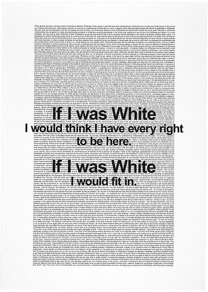 Artist: b'Ah Kee, Vernon.' | Title: b'Panel 12' | Date: 2002 | Technique: b'ink-jet'