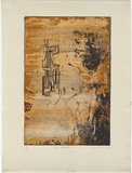 Artist: Backen, Earle. | Title: Form suspended B. | Date: 1963 | Technique: etching and aquatint, printed in colour