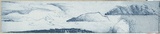 Artist: b'SCHMEISSER, Jorg' | Title: b'My first little book from the voyage to the ice on the Aurora Australis.' | Date: 1999 | Technique: b'engraving, printed in blue ink, from multiple polycarbonate sheets;  watercolour, gouache and pencil' | Copyright: b'\xc2\xa9 J\xc3\xb6rg Schmeisser'