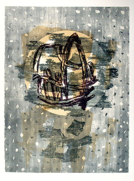 Artist: b'King, Grahame.' | Title: b'Reflections' | Date: 1983 | Technique: b'lithograph, printed in colour, from four stones [or plates]'