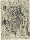 Artist: PARR, Mike | Title: not titled. | Date: 1995 | Technique: etching, printed in colour, from two plates