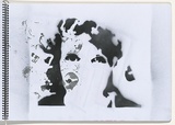 Title: Chickenpox | Date: 2003-2004 | Technique: stencil, printed with black aerosol paint, from one stencil