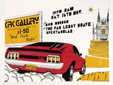 Artist: Poltorak, David. | Title: Kirk Gallery, Bad Taste Night' | Technique: screenprint, printed in colour, from multiple stencils