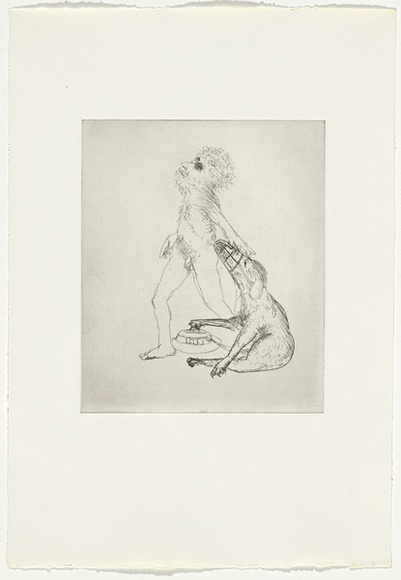 Artist: b'BOYD, Arthur' | Title: b'Colour blind.' | Date: 1970 | Technique: b'etching, printed in black ink, from one plate' | Copyright: b'Reproduced with permission of Bundanon Trust' Artist: b'BOYD, Arthur' | Title: b'Colour blind.' | Date: 1970 | Technique: b'etching, printed in black ink, from one plate' | Copyright: b'Reproduced with permission of Bundanon Trust'