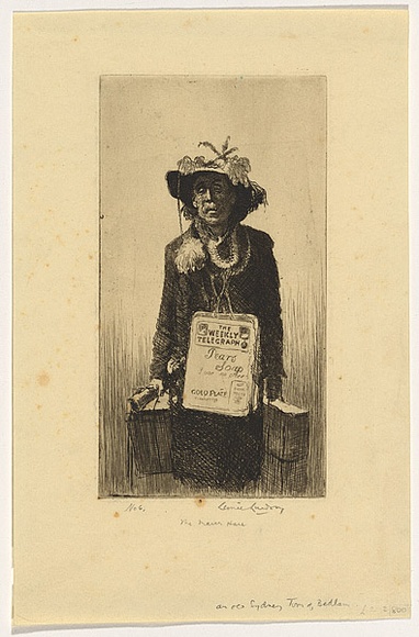 Artist: LINDSAY, Lionel | Title: The march hare | Date: 1919 | Technique: etching, printed in black ink, from one plate | Copyright: Courtesy of the National Library of Australia Artist: LINDSAY, Lionel | Title: The march hare | Date: 1919 | Technique: etching, printed in black ink, from one plate | Copyright: Courtesy of the National Library of Australia
