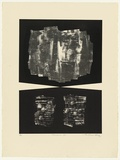 Artist: b'King, Grahame.' | Title: b'Microform VIII' | Date: 1973 | Technique: b'lithograph, printed in colour, from stones [or plates]'