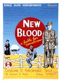 Artist: b'Jansons, Sylvia.' | Title: b'New blood, a fable for tomorrow.' | Date: 1980 | Technique: b'screenprint, printed in colour, from multiple stencils'