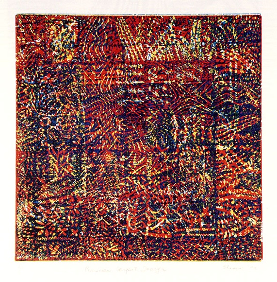 Artist: b'Shearer, Mitzi.' | Title: b'Persian carpet design' | Date: 1978