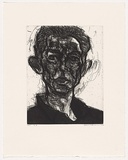 Artist: Fairbairn, David. | Title: D.B | Date: 2004 | Technique: etching and aquatint, printed in black ink, from one plate