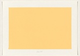 Artist: b'Wiebke, Karl.' | Title: b'not titled [cream-yellow]' | Date: 2004 | Technique: b'screenprint, printed in acrylic paint, from one stencil'