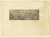 Artist: Halpern, Stacha. | Title: not titled [Abstraction] | Date: 1959 | Technique: etching and aquatint, printed in black ink, from one plate